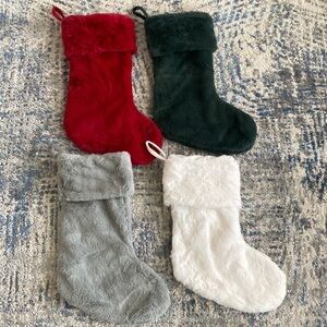 4 Martha Stewart Christmas Stockings